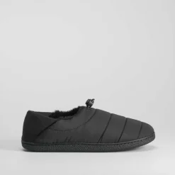 Online Zapatilla casa cerrada negra Hombre Zapatillas Cerradas