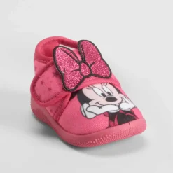 Best Zapatilla casa cerrada velcro bebé fuxia Zapatillas Casa