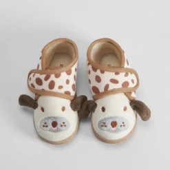 Best Zapatilla casa cerrada velcro bebé dalmata Zapatillas Casa