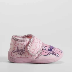 Hot Zapatilla casa cerrada velcro bebé rosa Zapatillas Casa