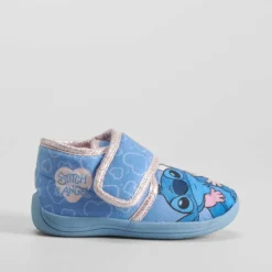 Best Zapatilla casa cerrada velcro bebé azul Zapatillas Casa