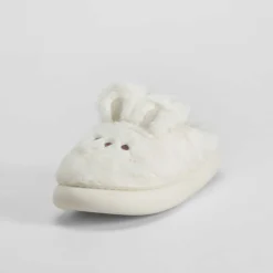 Hot Zapatilla casa conejito blanca Zapatillas Casa