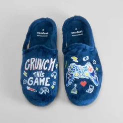 Best Zapatilla casa gamer azul marino Hombre Zapatillas Abiertas