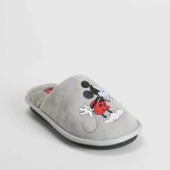 Hot Zapatilla casa gris Mujer Zapatillas Casa