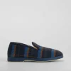 Outlet Zapatilla casa lana azul Hombre Zapatillas Cerradas