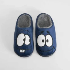 Outlet Zapatilla casa ojos azul juvenil Zapatillas Casa