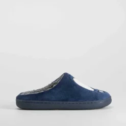 Hot Zapatilla casa ojos infantil azul Zapatillas Casa