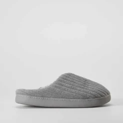 Sale Zapatilla casa pana gruesa gris Hombre Zapatillas Abiertas