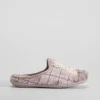 Zapatilla casa perro taupe Mujer Zapatillas Casa