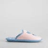 Hot Zapatilla casa plantilla rayas y rosa Zapatillas Casa