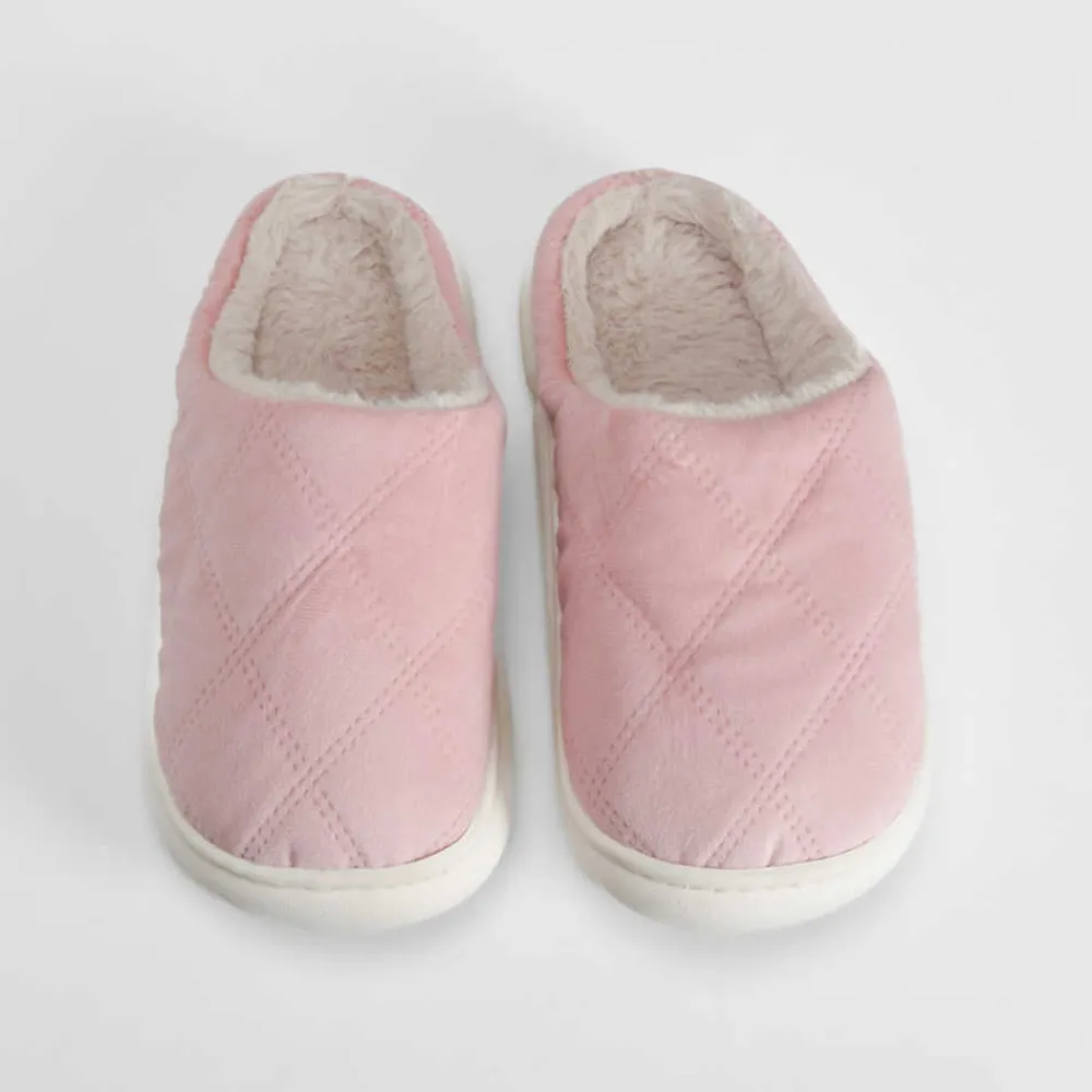 zapatilla_casa_rosa_acolc_SKUlPnmcqBAyl_1.webp Best Zapatilla casa rosa acolchada suela crema Mujer Zapatillas Casa