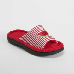 Clearance Zapatilla casa sandía rojo Mujer Zapatillas Casa