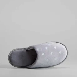 Online Zapatilla casas corazones brillantes Mujer Zapatillas Casa