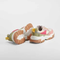 Online Zapatilla casual multicolor en fucsia Mujer Sneakers