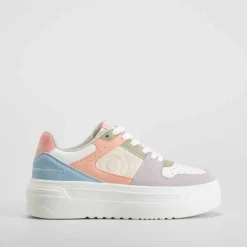 Clearance Zapatilla casual plataforma multicolor Mujer Sneakers