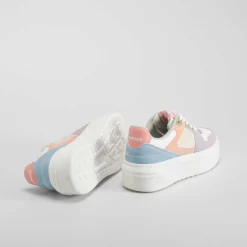 Clearance Zapatilla casual plataforma multicolor Mujer Sneakers