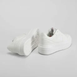 Discount Zapatilla casual plataforma blanco Mujer Sneakers
