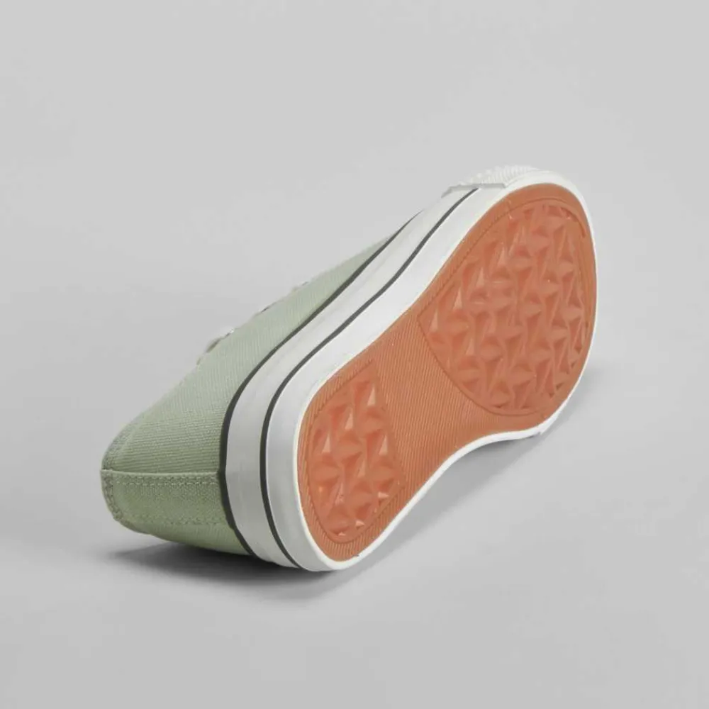 Zapatilla de lona con cordones verde menta OH GIRL Zapatillas Lona