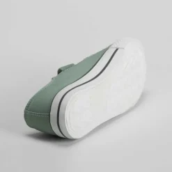 Clearance Zapatilla de lona verde Zapatillas Lona