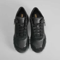 Best Zapatilla deportiva D'ALLENIEE negra de Mujer Zapatos Confort|Zapatos Planos