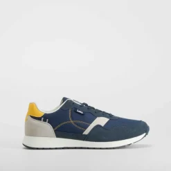 Hot Zapatilla jogger azul Hombre Sneakers