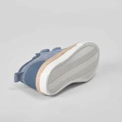 Discount Zapatilla lona blucher azul Zapatillas Lona