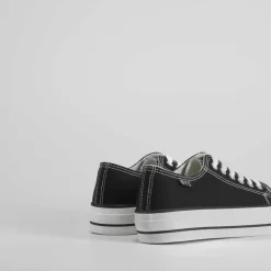 Outlet Zapatilla lona básica piso doble Mujer Zapatillas Lona