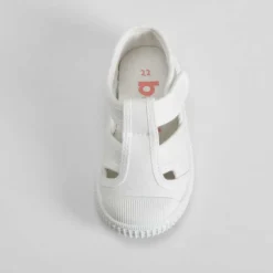 Best Zapatilla lona cangrejera bebé blanca Zapatillas Lona