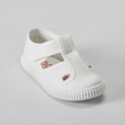 Best Zapatilla lona cangrejera bebé blanca Zapatillas Lona