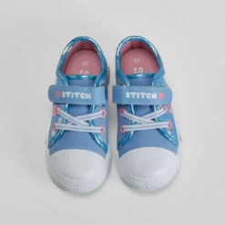 Zapatilla lona con luces azul Zapatillas Lona