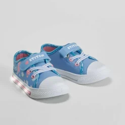 Zapatilla lona con luces azul Zapatillas Lona