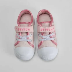 Outlet Zapatilla lona con luces rosa Zapatillas Lona