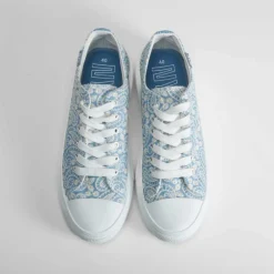 Online Zapatilla lona tejido plataforma Mujer Zapatillas Lona