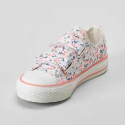 Best Zapatilla lona velcros flores multicolor OH GIRL Zapatillas Lona