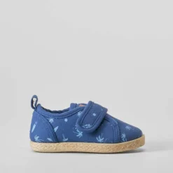 Outlet Zapatilla lona yute bebé azul Zapatillas Lonas