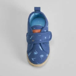 Outlet Zapatilla lona yute bebé azul Zapatillas Lonas