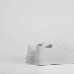 Online Zapatilla plataforma básica Mujer Zapatillas Lona