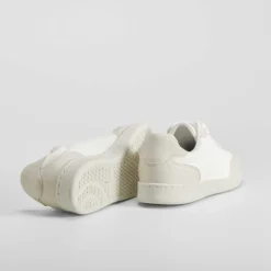 Best Zapatilla urban blanca logo punteado Mujer Zapatillas Altas|Sneakers