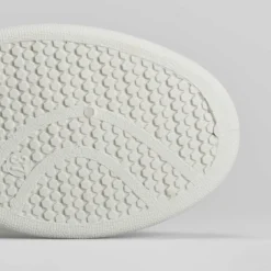 Best Zapatilla urban blanca logo punteado Mujer Zapatillas Altas|Sneakers