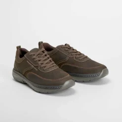 Zapatilla urbana marrón Hombre Sneakers|Zapatos Confort