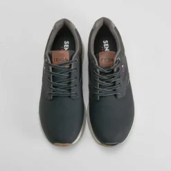 Clearance Zapato blucher casual negro Hombre Zapatos Casual