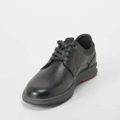 Outlet Zapato blucher negro Hombre Zapatos Confort|Zapatos Casual