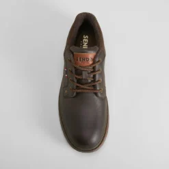 Sale Zapato blucher tacón dentado marrón Hombre Zapatos Casual