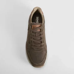 Zapato casual cremallera marrón Hombre Zapatos Casual