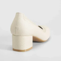 Sale Zapato de tacón beige Mujer Zapatos Confort|Zapatos Tacón