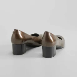 Zapato de tacón marrón Mujer Zapatos Confort|Zapatos Tacón