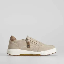 Online Zapato deportivo cremallera elástico Mujer Sneakers