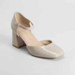 New Zapato pala tacón beige PICCOLA PIU Mujer Zapatos Tacón