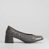 New Zapato salón coco gris Mujer Zapatos Confort|Zapatos Tacón