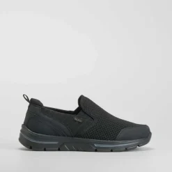 Hot Zapato slip on knit helium negra Hombre Slip On|Zapatos Confort